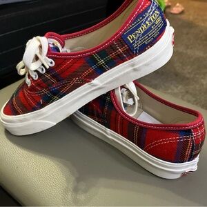 Pendleton Red Plaid Sneakers
